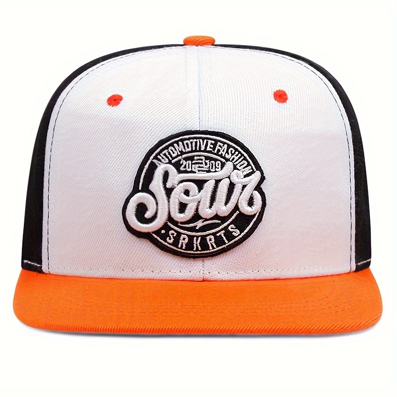 Black Men Hat, White Baseball Cap, Orange Baseball Hat, Baseball