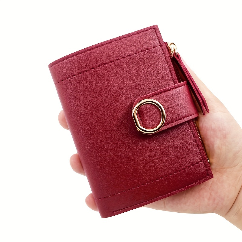 Ladies small cheap leather purse