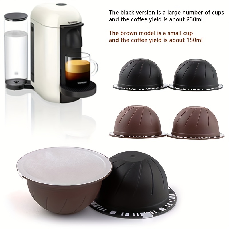 Reusable 60 Times Using Coffee Capsule Nespresso Vertuo - Temu