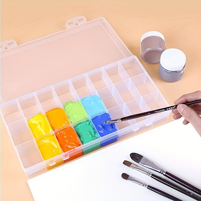 Watercolor Palette Portable Waterproof with Lid Leakproof Empty Paint Box  for Watercolor Oil Painting Gouache Acrylic Painters - AliExpress