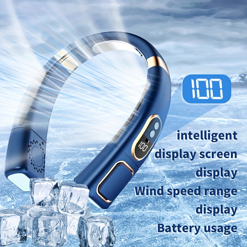 Refroidisseur de cou Portable, climatiseur USB, ventilateur de collier  Portable pour intérieur et extérieur - AliExpress