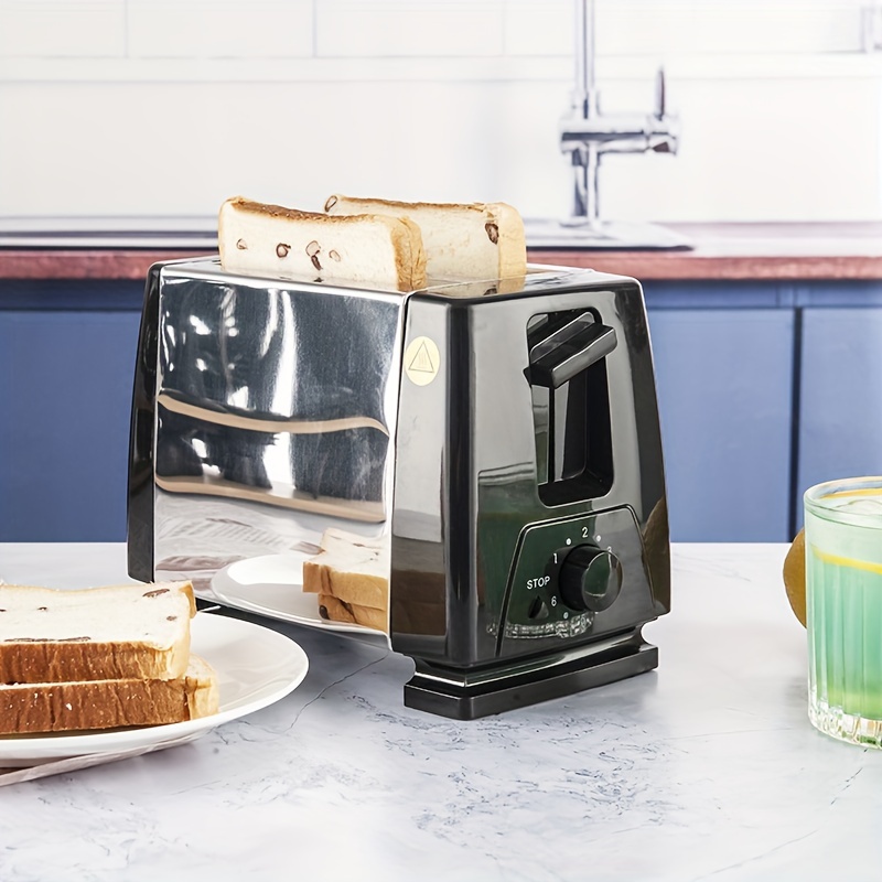 2- Toaster Stainless Steel Toaster, Home Toaster, Toaster, Breakfast Sandwich  Maker Small Appliance Kitchen Stuff Clearance Kitchen Accessories - Temu