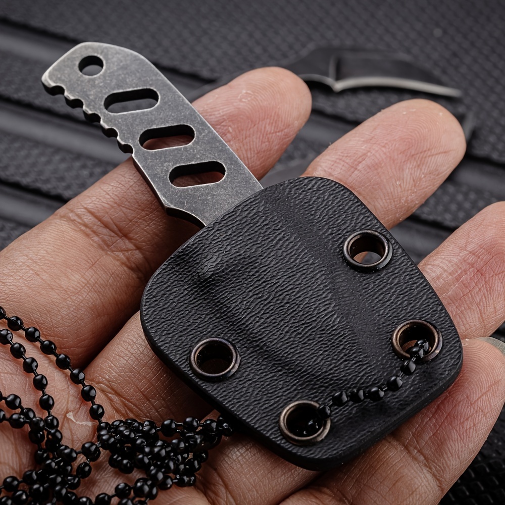 Edc Mini Hanging Neck Knife Portable Self defense Necklace - Temu