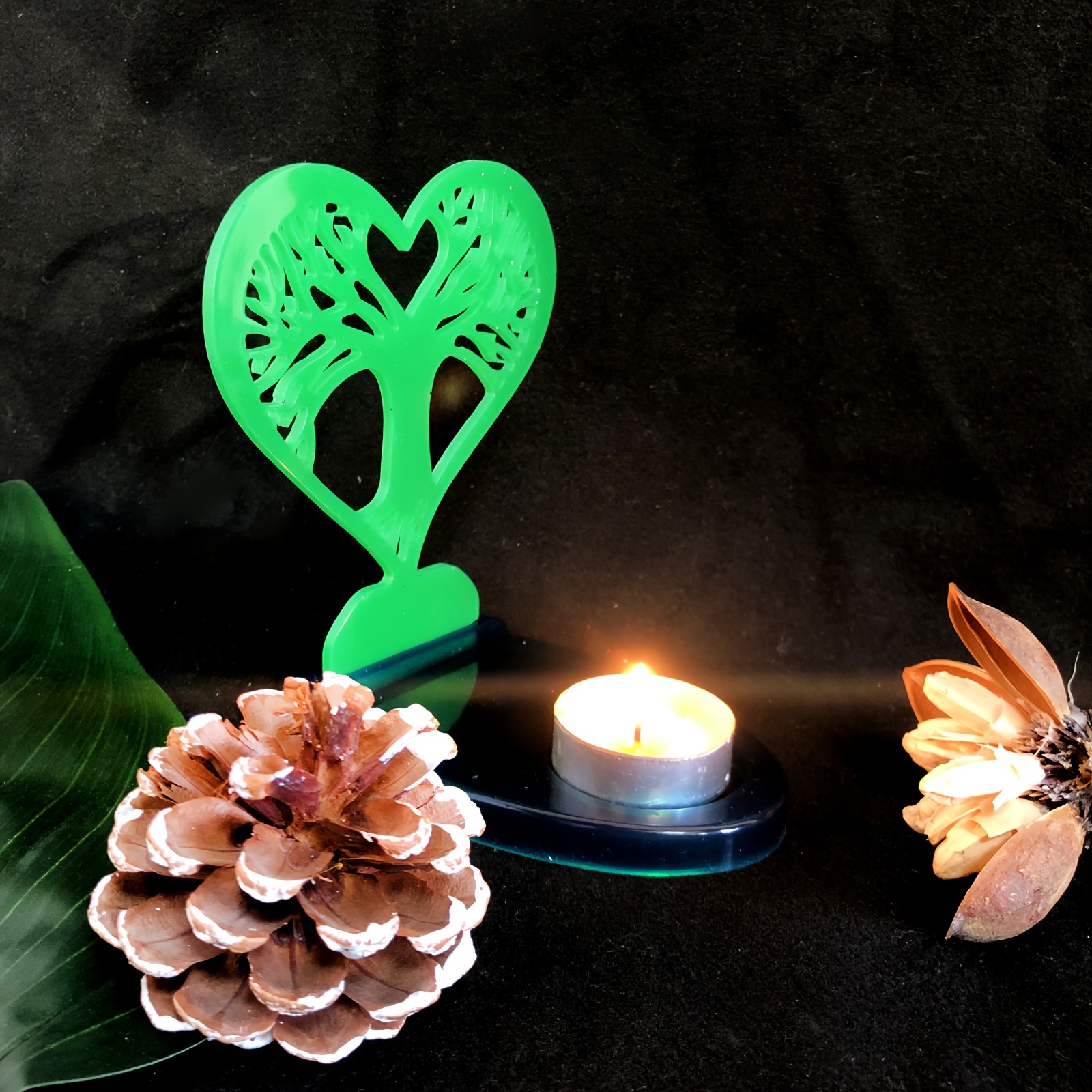 Heart Shaped Candle Mold-acrylic Candle Mold-valentine Candle Mold-wedding Candle  Mold-lover Candle Mold-aromatherapy Candle Mold 
