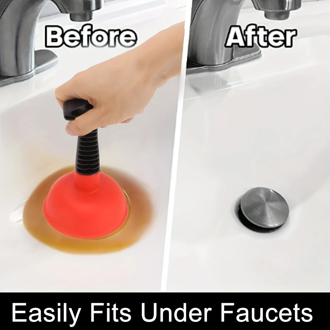 Kitchen Sink Plumbing Skin Sucker Unclog Sewer Tools Hair Clogged