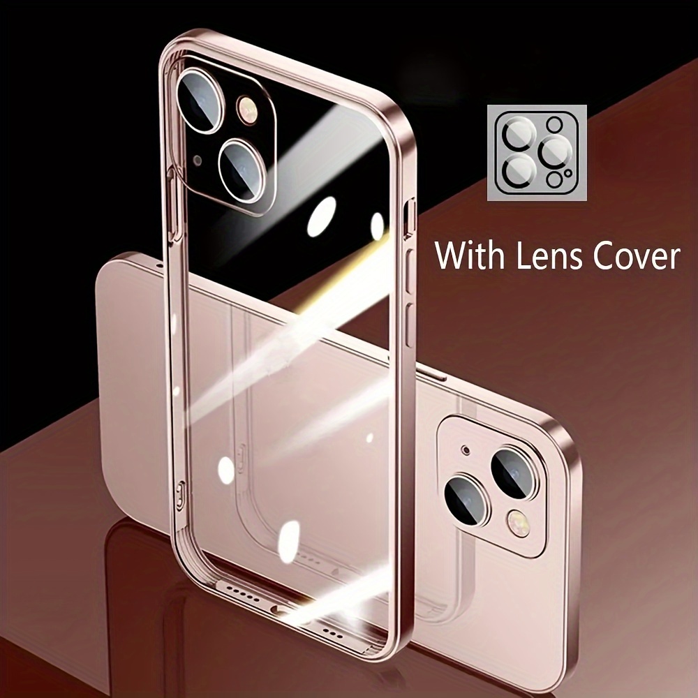 Coque iPhone XSMAX Transparente avec Anneau et Cache Caméra 5 Couleur