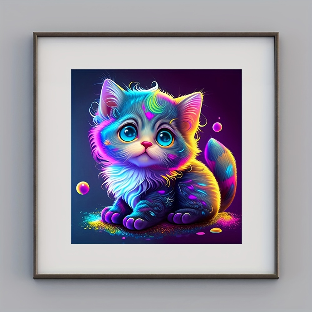 Colorful Puppy Dog - Animals 5D Diamond Paintings