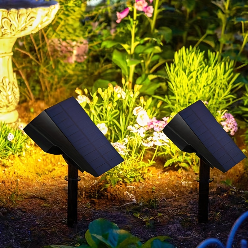Solar Lawn Lights Projector Light Rgb Waterproof Landscape - Temu