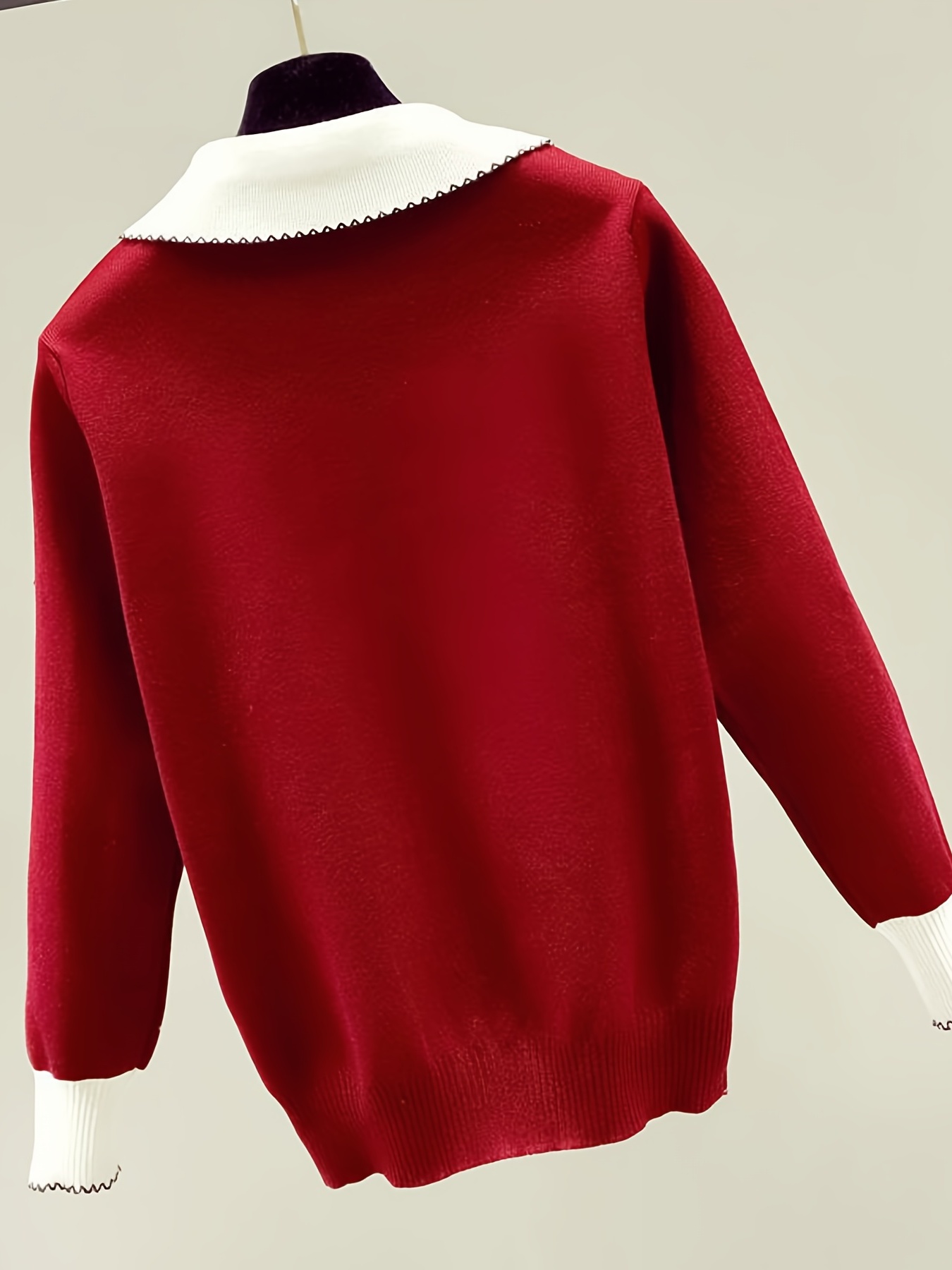 Cozy Sweaters for Women Knitted 2023 Long Sleeve Jumper Chunky Pullover  Tunic Trendy Solid Color Cute Tops at  Women's Clothing store