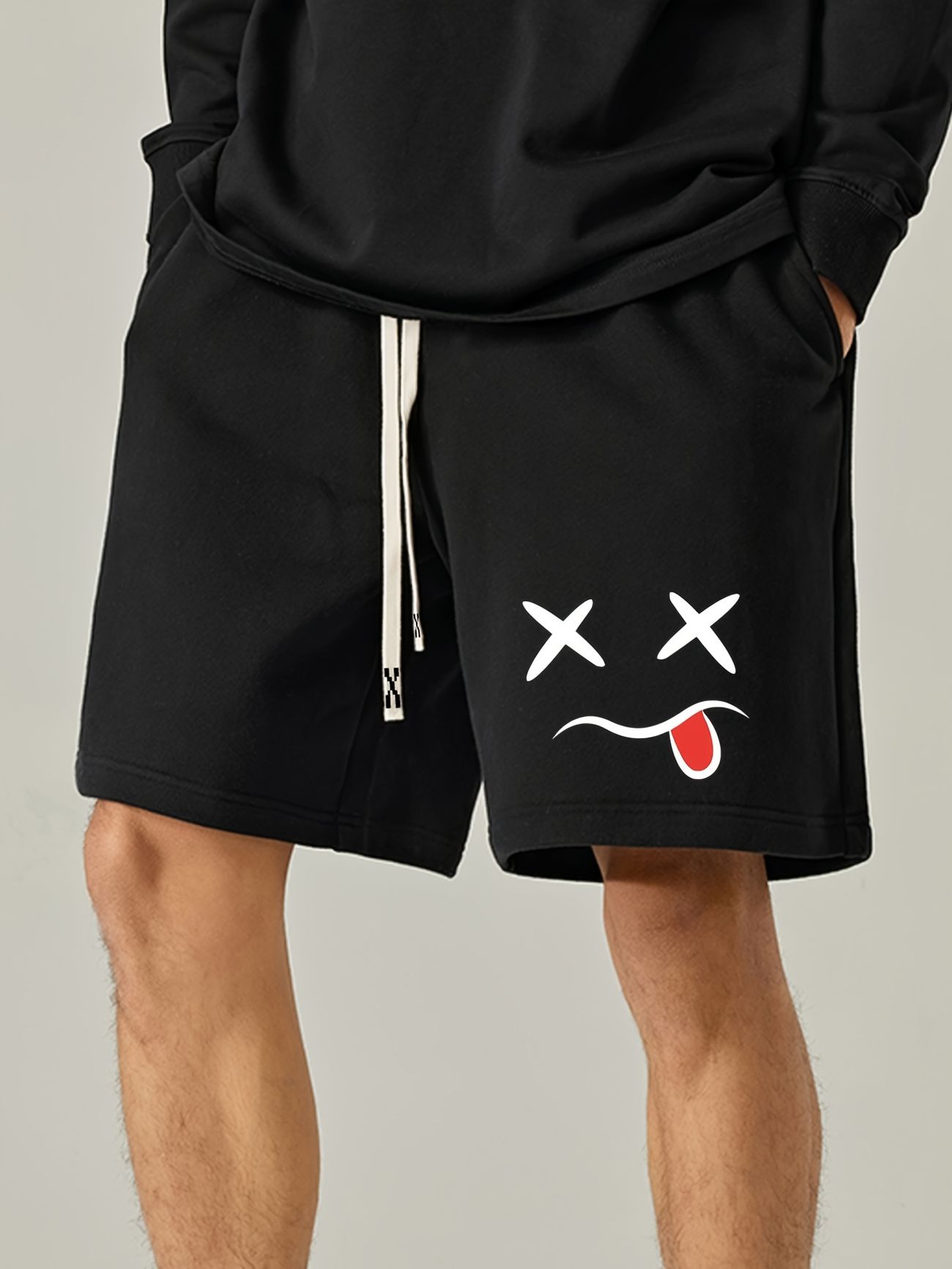 Funny Print Shorts Summer Men's Loose Casual Sports Running Shorts  Drawstring Shorts For Beach Holiday Party | Shop Now For Limited-time Deals  | Temu