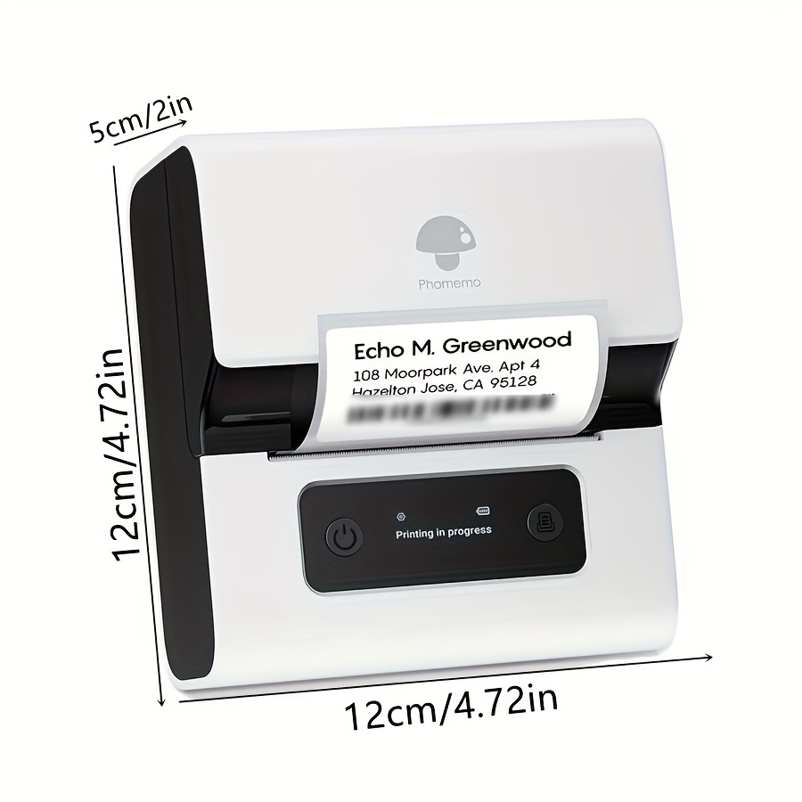 Mini impresora de fotos térmica inalámbrica portátil, rollo de papel de  pegatinas lindas de bolsillo, impresora de notas de uso doméstico DIY para  Android iOS - AliExpress