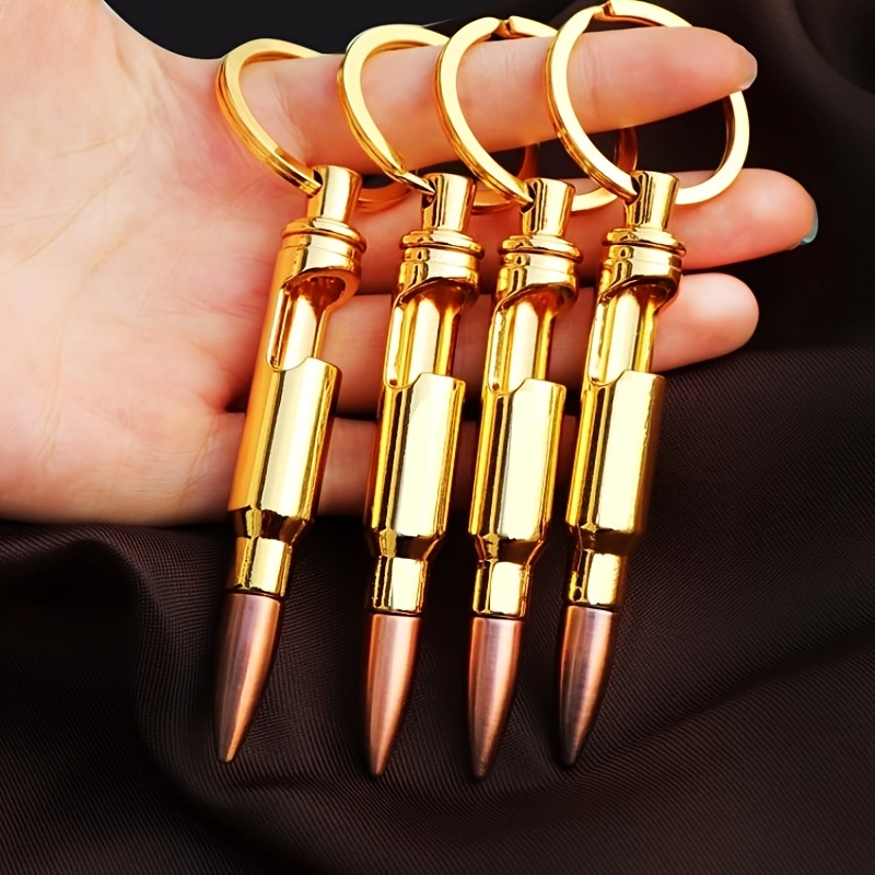 Bullet Bottle Opener Keychain