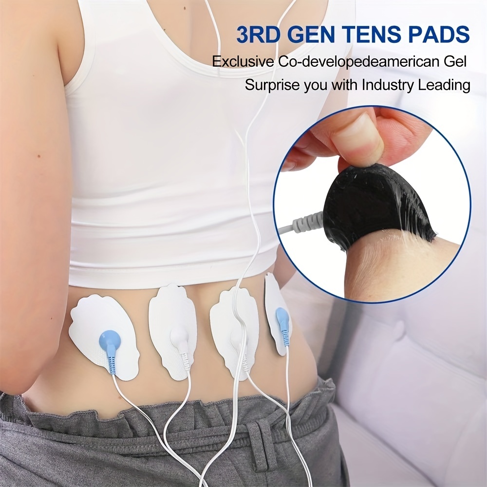 Tens Electrodes - 24 Pack of Snap Electrodes for Tens Unit / 3.5mm