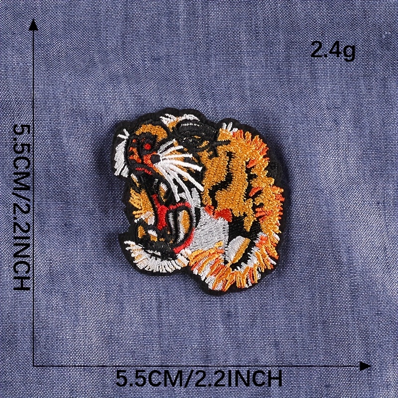 Embroidery Fabric Patch Large Back Patch Embroidery Sticker - Temu