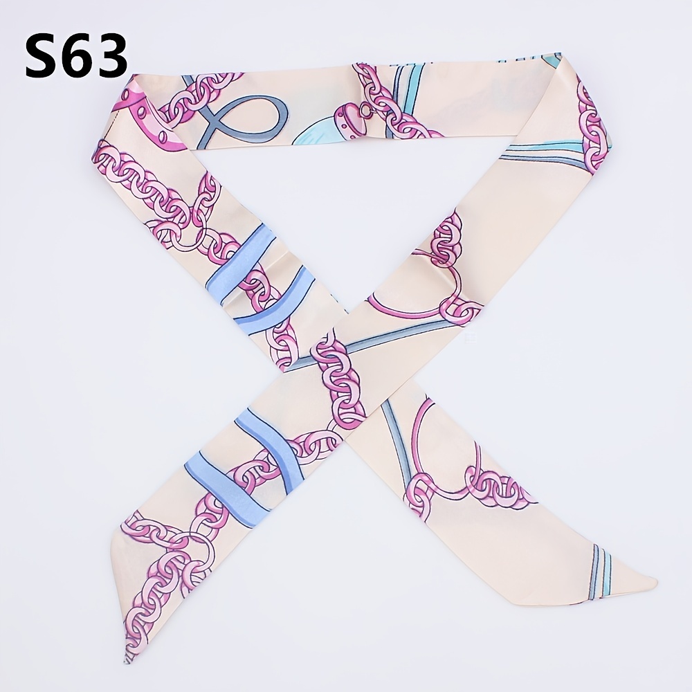 Designer Silk Scarf With Letter Print Flower Imitation For Women  Fashionable Long Handle Headband, Shoulder Hair Bundles, And Bag Toteme Silk  Scarf LUG264J From Dvyre, $29.3