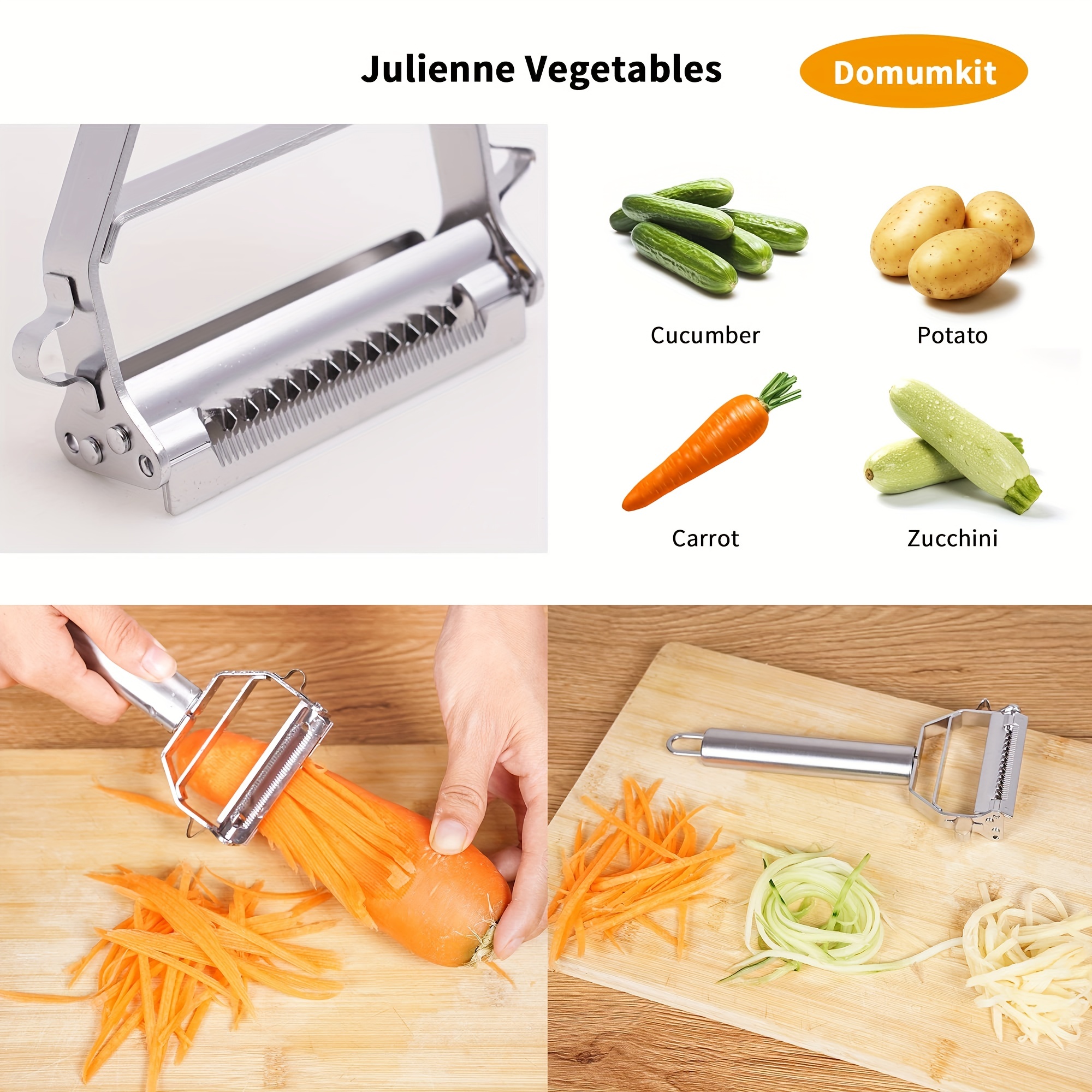 Stainless Steel Potato Carrot Shredder Slicer