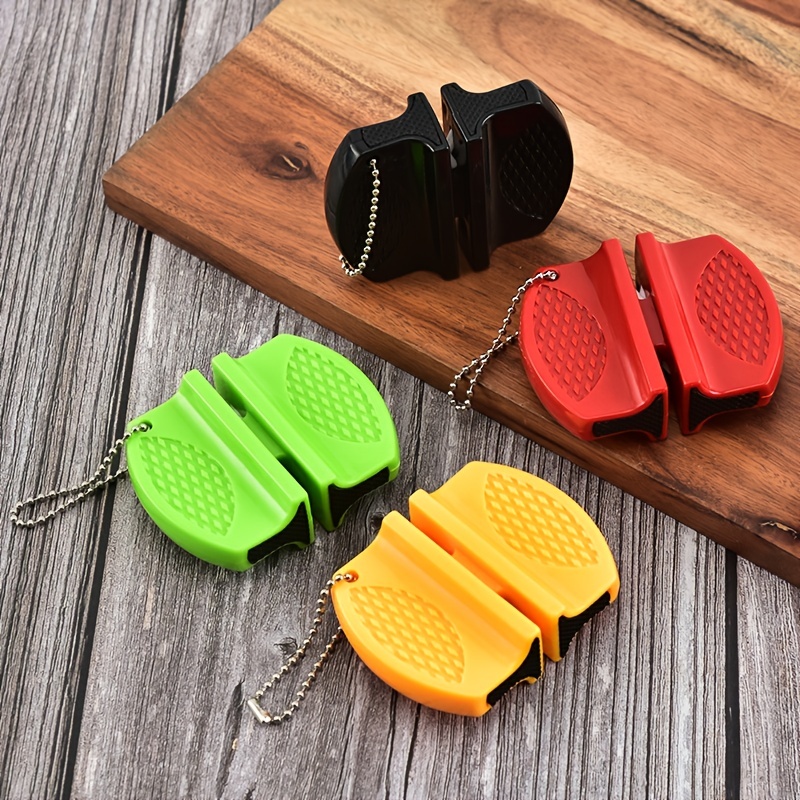 Portable Knife Sharpener Outdoor Double Edge Cutting Blade Sharpener