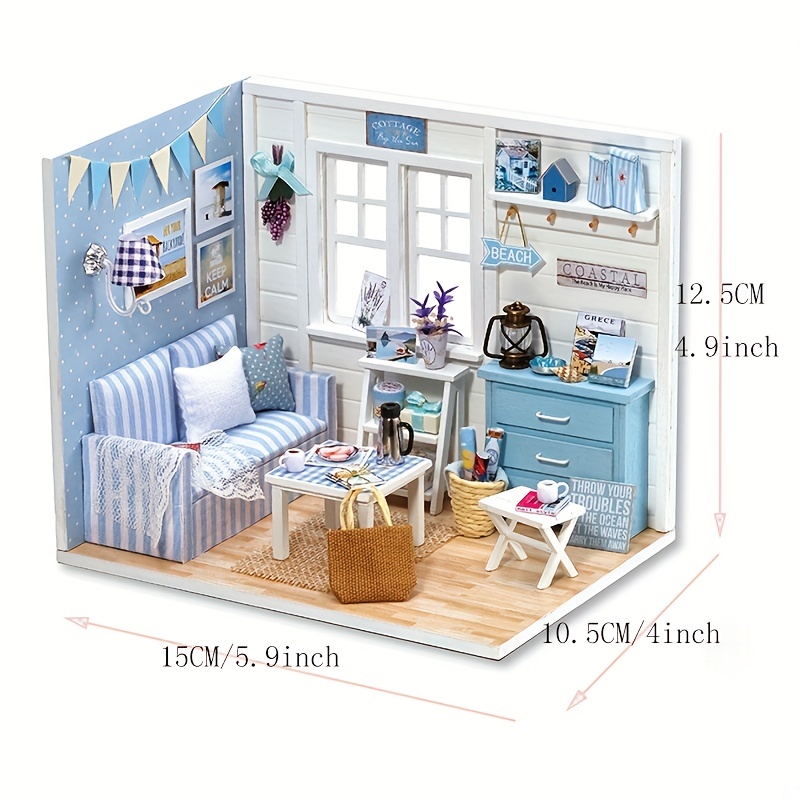 3D Princess Small House Jigsaw Puzzle Educational Toy for Girls