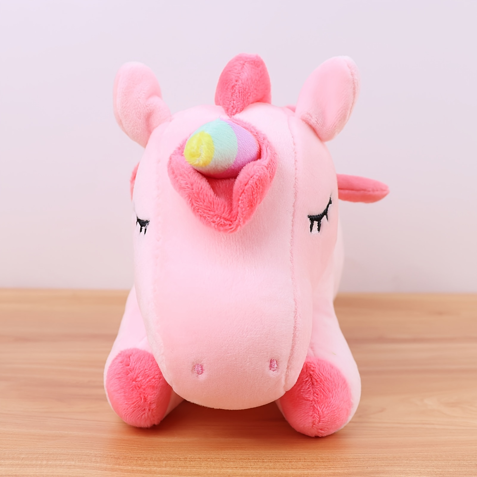 2in1 Unicorno Peluche e Cuscino 40x30 cm Morbide Peluche Giocattoli Bambini