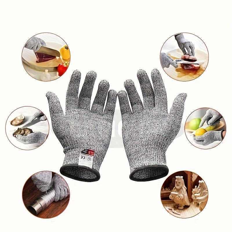 Multi color Five level Cut resistant Gloves Wear resistant - Temu