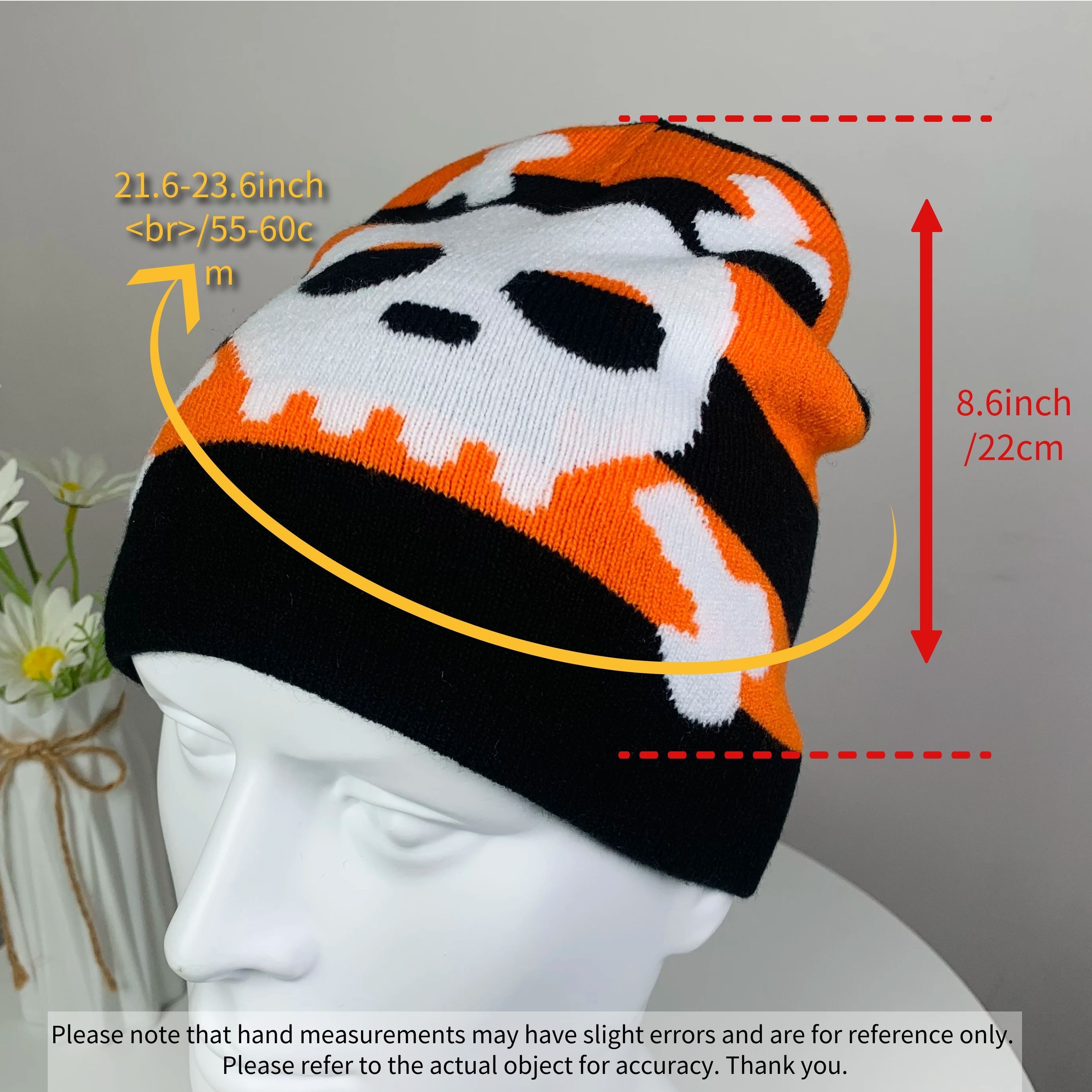  Tiger Fashion Knit Beanie Hat Soft Warm Skull Cap Winter Hat  Knitted Caps for Men and Women : Clothing, Shoes & Jewelry