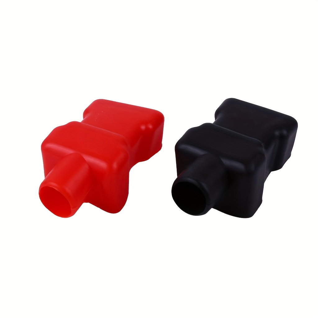Car Battery Pole Cover, Auto Battery Terminal Covers, Battery Pole  Protection Cover, Battery Pole Protection Cover, Positive and Negative  Connection Cover Insulation Protective Caps Black, Red : :  Automotive