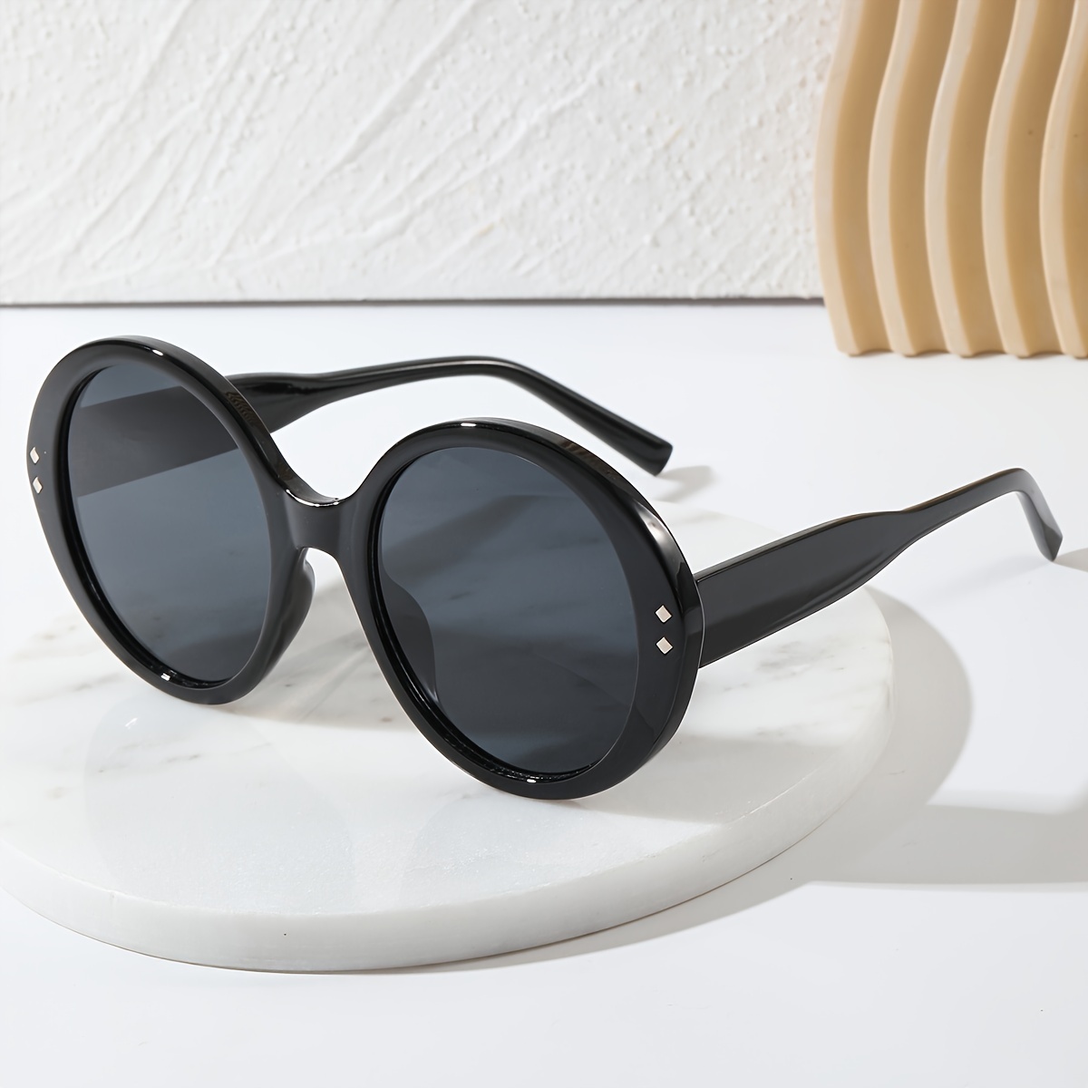 Gafas de sol redondas de moda Retro Unisex, gafas de sol de Metal, gafas  circulares, gafas Hippie de fiesta, accesorios de verano al aire libre -  AliExpress