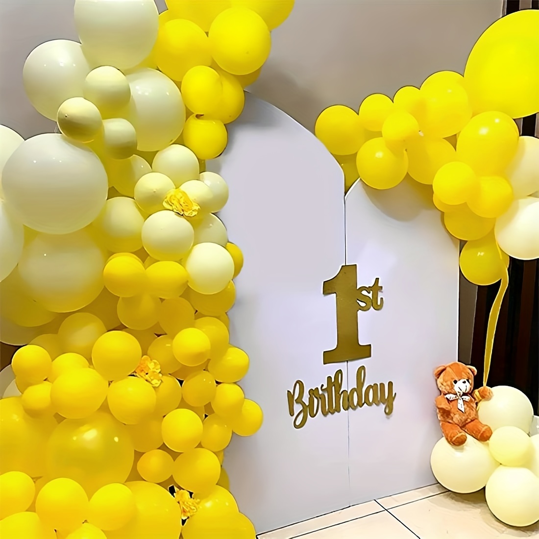 Mustard Yellow Balloons Garland - 100PCS 18/12/5 Inch Yellow Balloons  Different Sizes, Yellow Balloon Arch Kit for Birthday Gender Reveal Party  Decorations - China Wedding Party and Birthday Party price