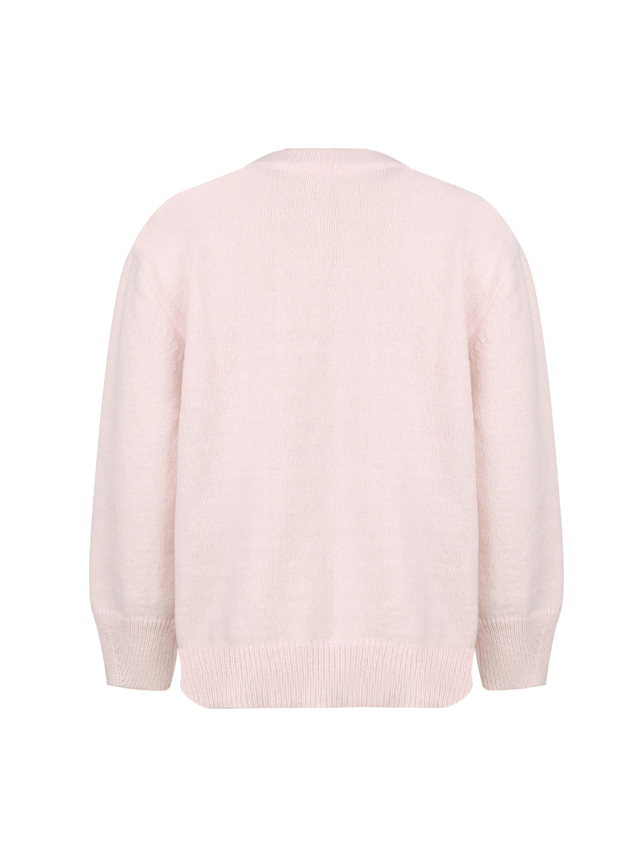 Solid Color Crew Neck Pullover Sweater Casual Long Sleeve - Temu