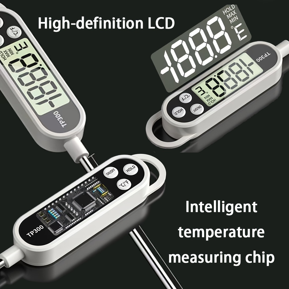 High precision Digital Thermometer Measure Oil Milk Water - Temu