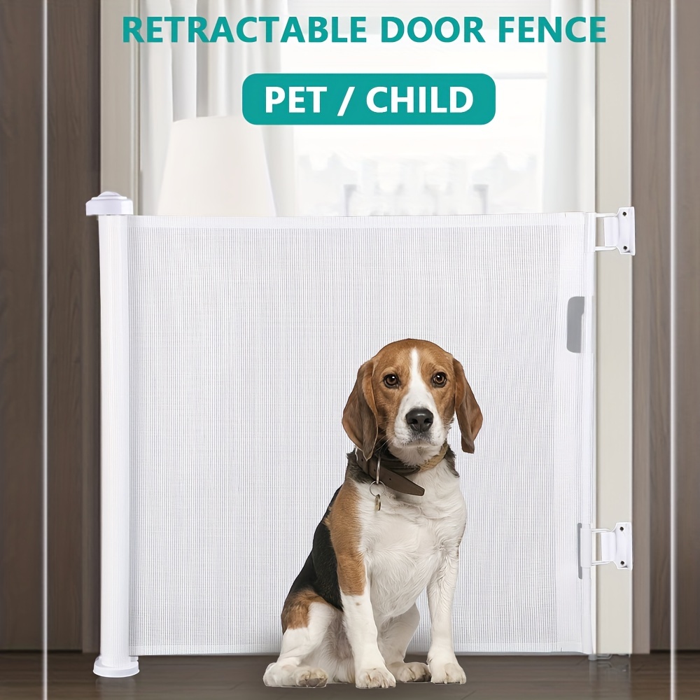 Barrera de seguridad para niños, puerta de escalera para bebé, puerta de  balcón para perro, puerta de seguridad, protección para mascotas, valla de  seguridad para puerta - AliExpress