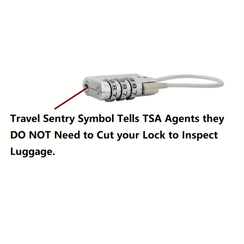 Eagle Candado de combinación de 3 dígitos, cerradura de equipaje, cerradura  de código reiniciable, pequeño, ideal para maleta, taquillas, portátil