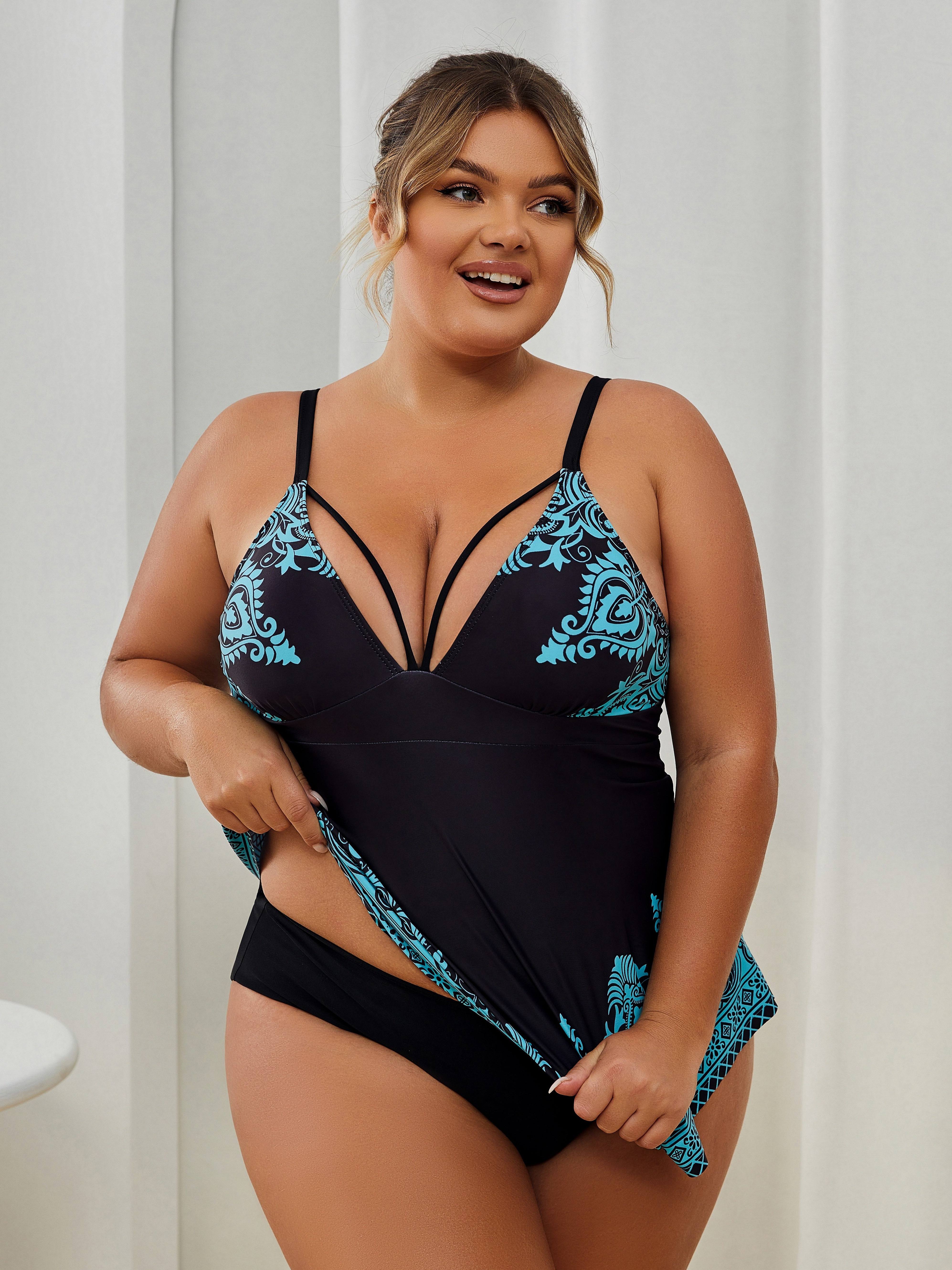 Tribal swimsuit best sale plus size