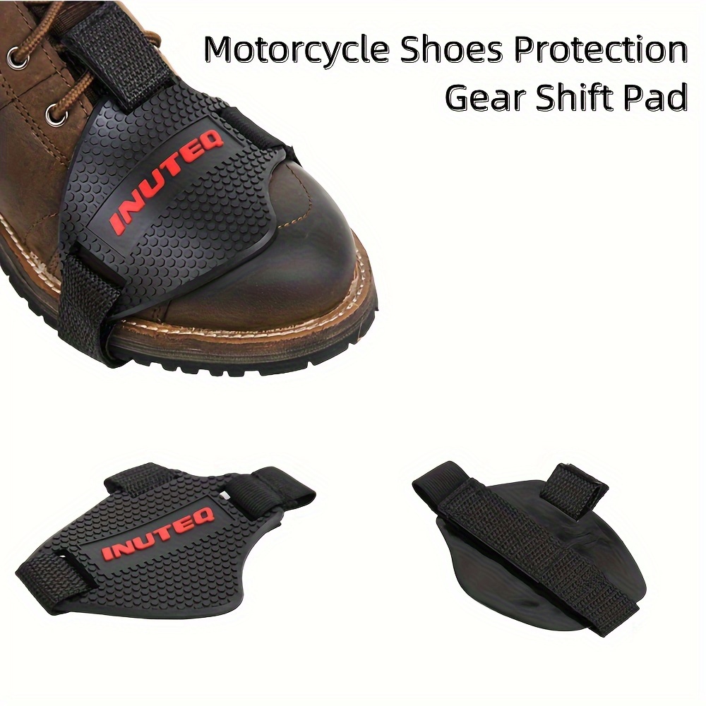 Moto Gear Shift Pad Gardes Réglable Moto Couvre-chaussures Botte