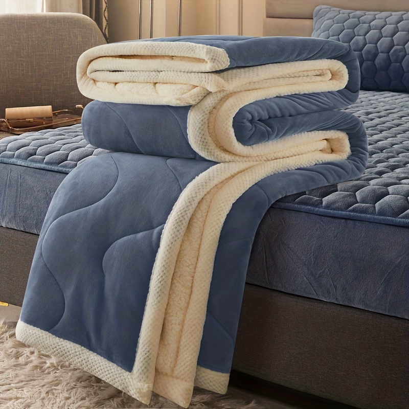 Fleece Throw Blanket Couch 3d Stylish Fluffy Cozy Soft - Temu