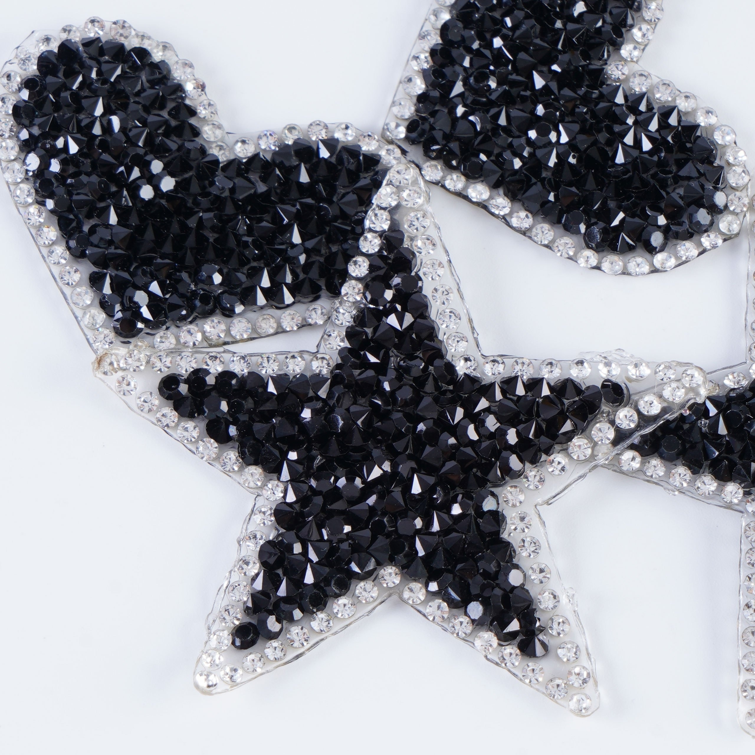 Five pointed Star Non Woven Rhinestone Stickers Diy Fabric - Temu