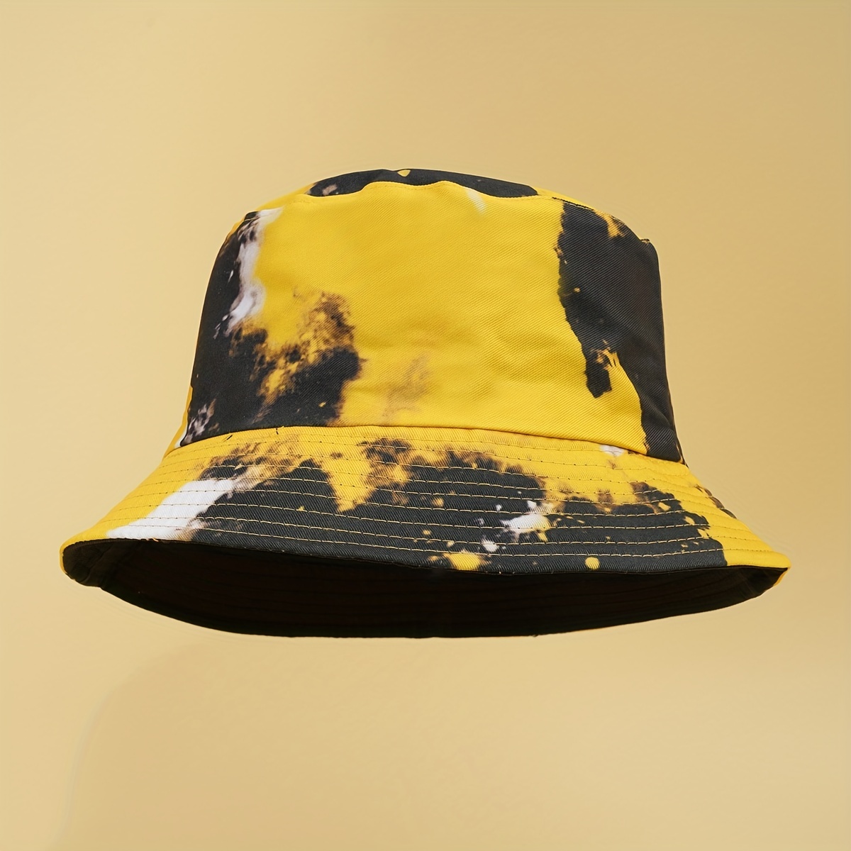 Tie Dye Print Bucket Hat Unisex Travel Beach Hats