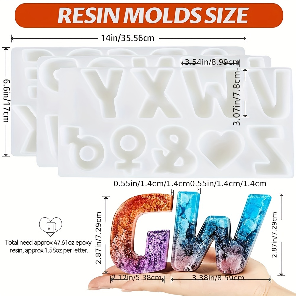 Shop Resin Molds Silicone Large with great discounts and prices