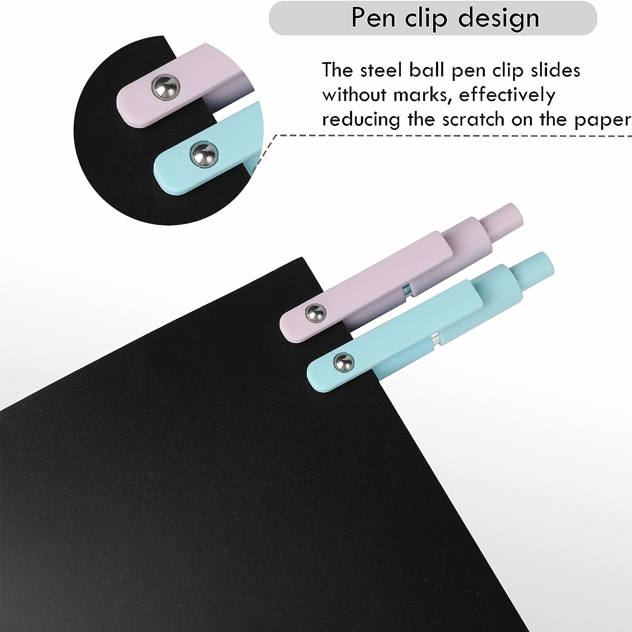 Cute And Stretchable Gel Pens Quick drying Black Ink - Temu