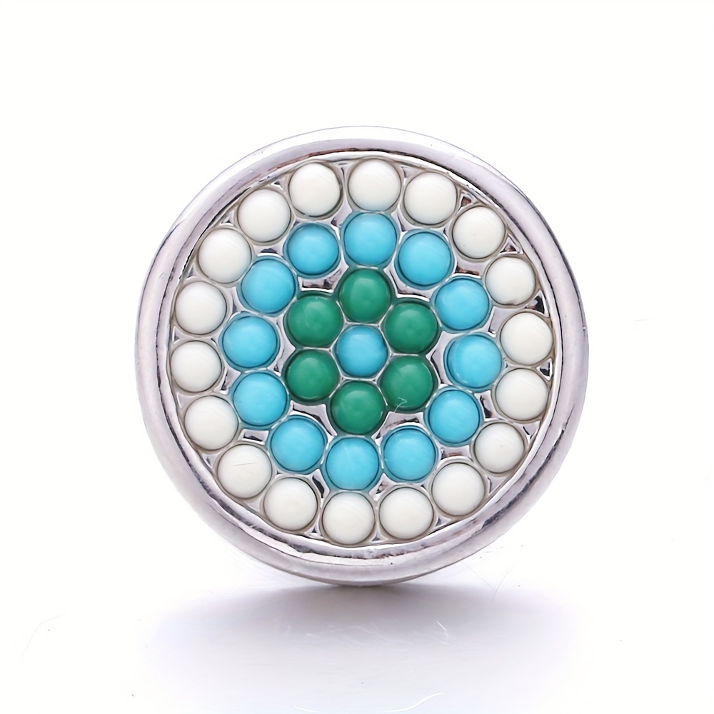 18mm Snap Button Jewelry DIY Accessories Material