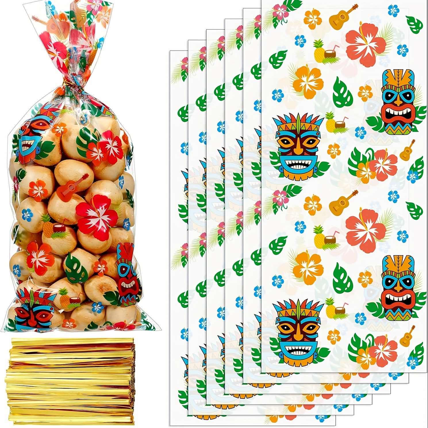 Golden Polka Dot Candy Bags For Treat Party Favor Goodie - Temu