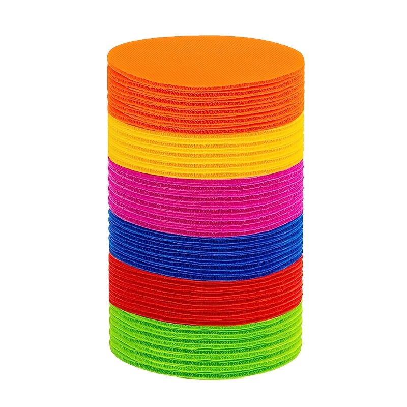 36 marcadores de alfombra de 6 colores marcadores adhesivos - Temu