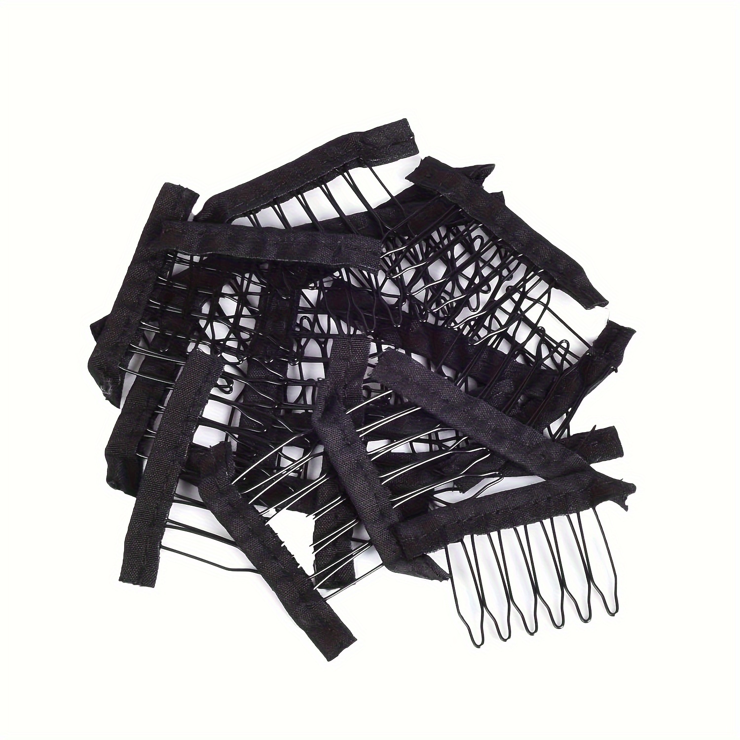 Lot Wig Combs For Making Wig 7 teeth Wig Clips Steel - Temu