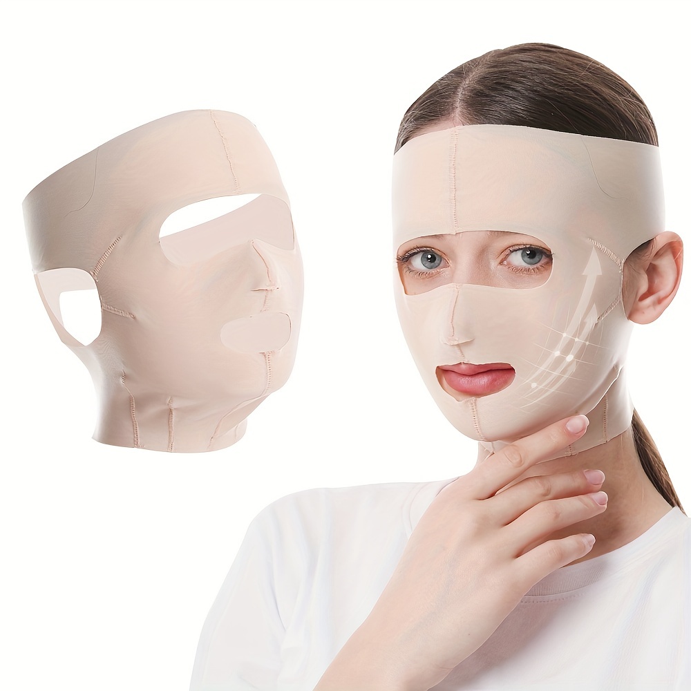 Beauty Face Sleep Mask, Reusable V Line Masks, V Line Lifting Mask Facial  Lifting Strap - Chin Up Mask Face Lifting Belt, Face Chin Beauty Care