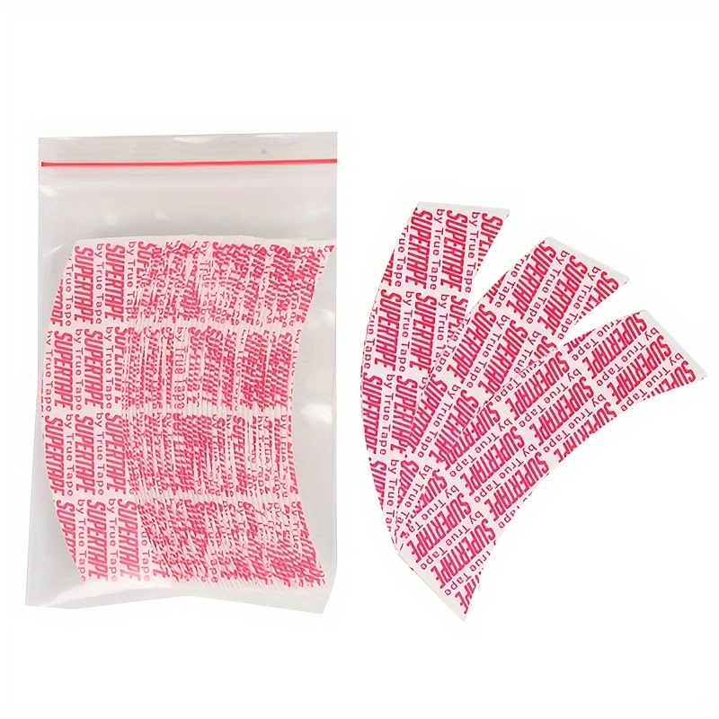 

36pcs/bag Waterproof Supertape Hair Tape Double Side Adhesive Super Tape For Lace Wig Toupee Replacement