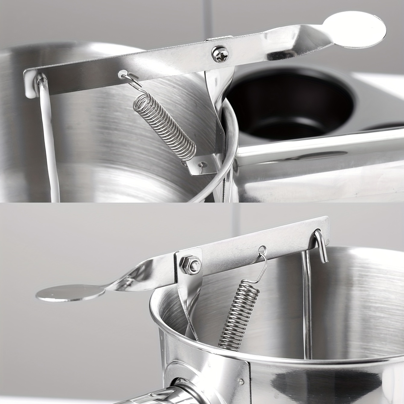 Stainless Steel Funnels with Rack, Octopus Balls Tools - Waffle