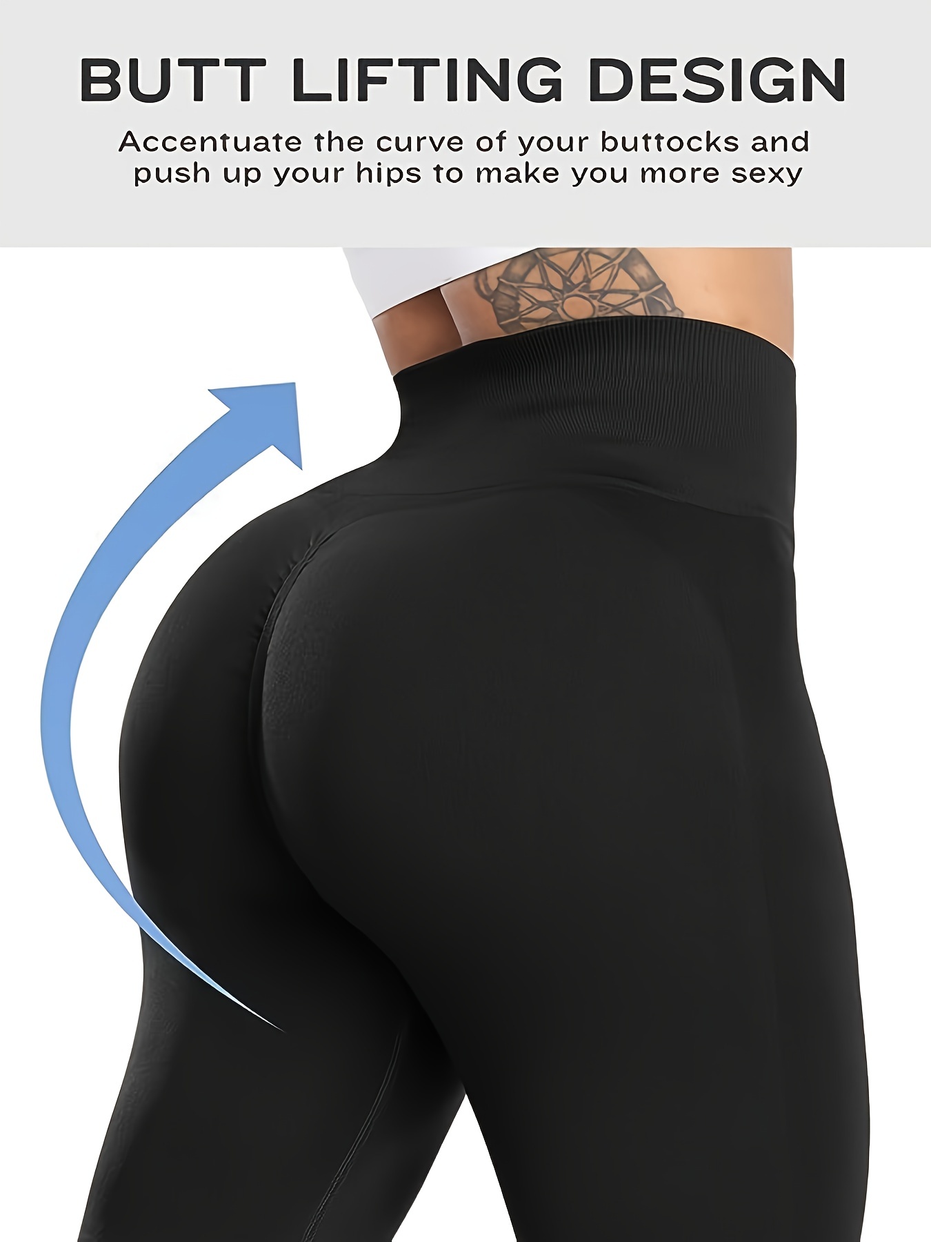 Women Pants Push Up Gym Tights Sexy Tummy Control Sport Yoga Pants