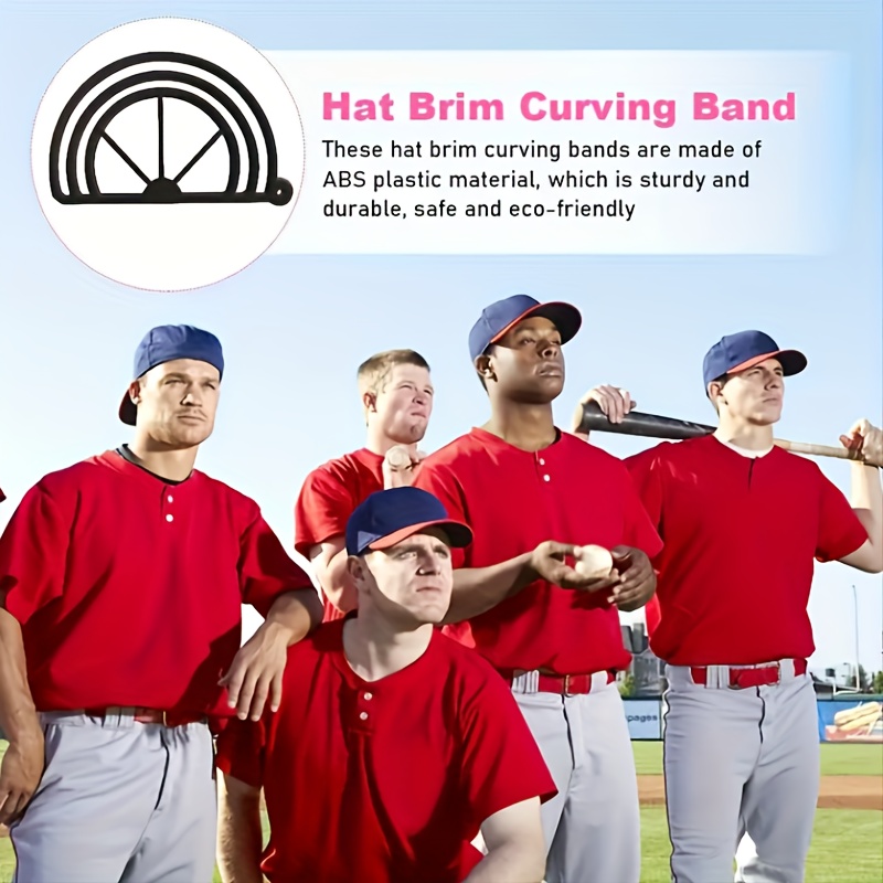 Baseball Curved Band Baseball Brim Bender Hat Shaper - Temu