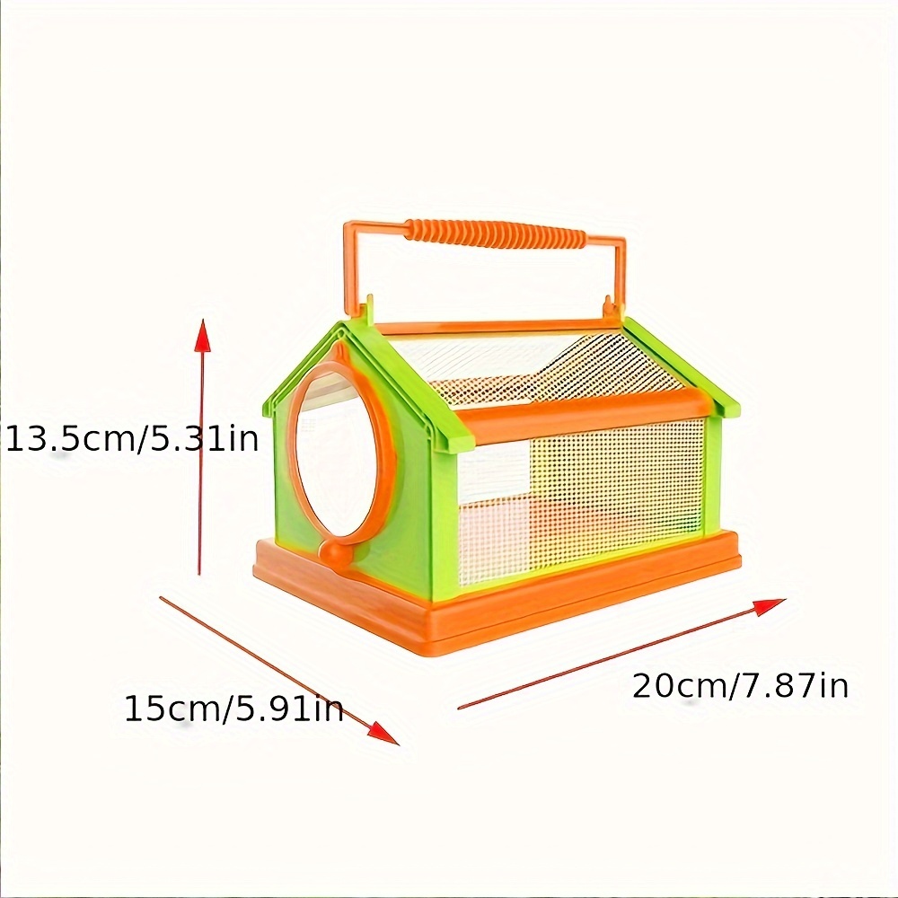 1pc Portable Butterfly Cage, Folding Insect Observer, Silkworm Feeding  Cage, DIY Outdoor Insect Observation Cage