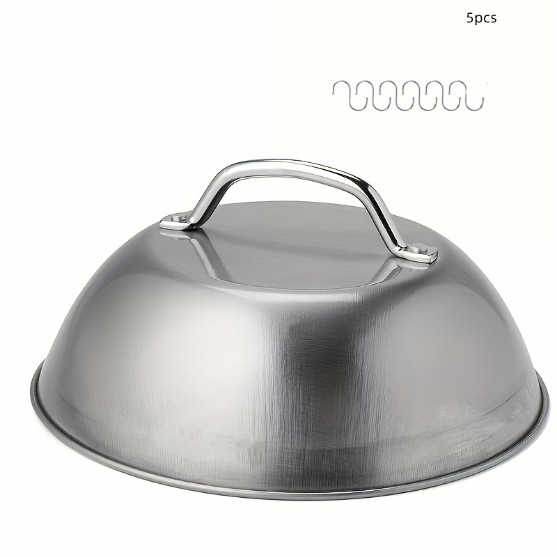 Cook N Home - Batería de cocina (acero inoxidable), color plateado, Silcone  handle, Plateado, 12 piezas, 1 : : Hogar y Cocina
